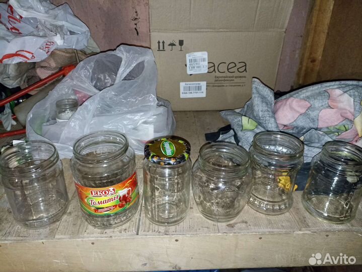 Банки стеклянные до 5 л