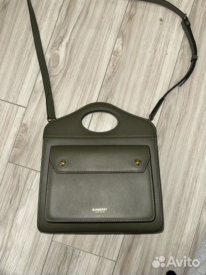 Burberry сумка женская хаки