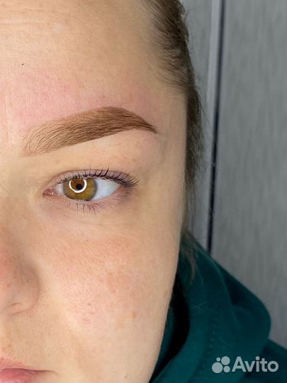Брови наращивание ламинирование ресниц