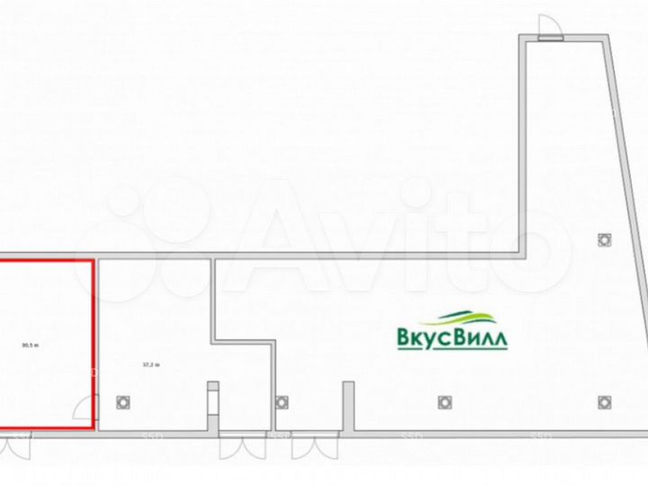 Продам торговое помещение, 30.5 м²