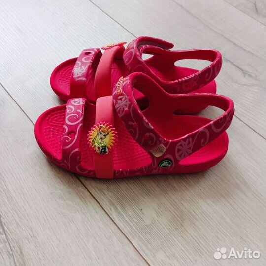 Босоножки для девочки Crocs оригинал, C 11