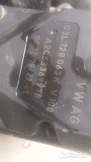 Заслонка дроссельная Volkswagen Golf Plus, 2010
