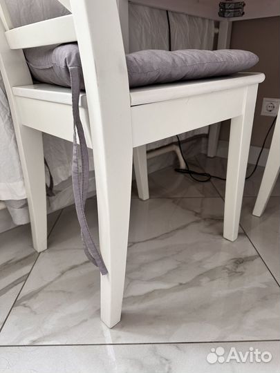 Стол и стулья икеа на кухню