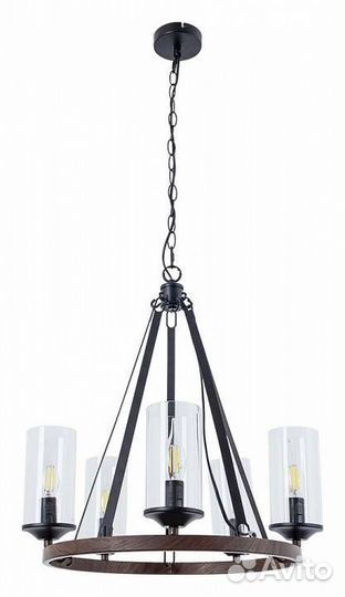 Подвесная люстра Arte Lamp Dalim A7014SP-5BK