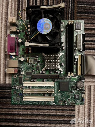 Комплект: мат.плата+процессор+RAM+кулер
