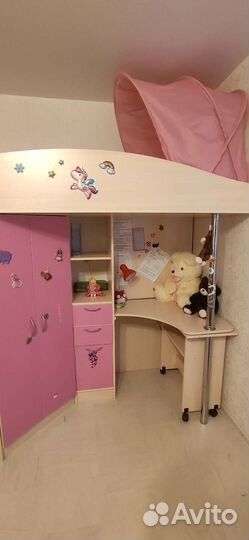 Кровать чердак