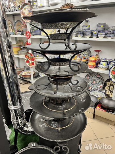 Садж чугунный от