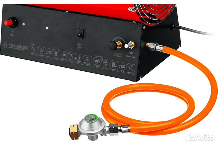 Газовая тепловая пушка зубр тпг-53