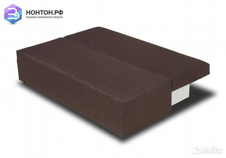 Диван еврокнижка Лиссабон кофейный