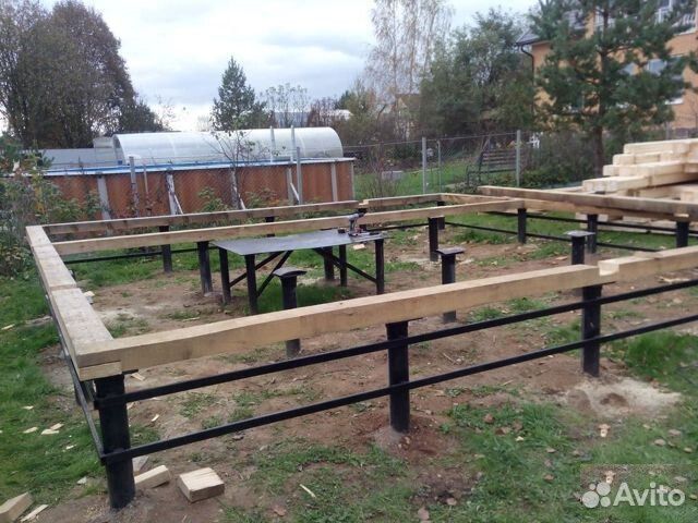 Винтовые сваи, свайный фундамент