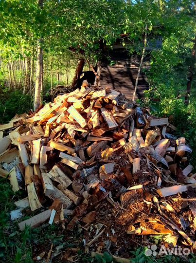 Дрова колотые Осина