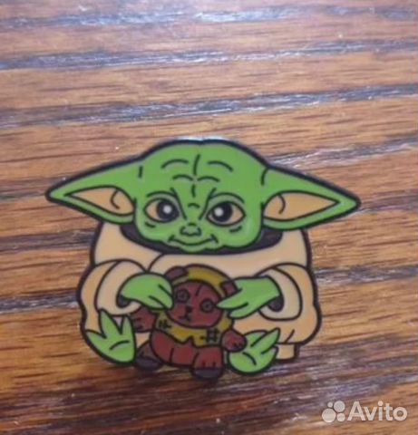 Значок baby Yoda/малыш йода
