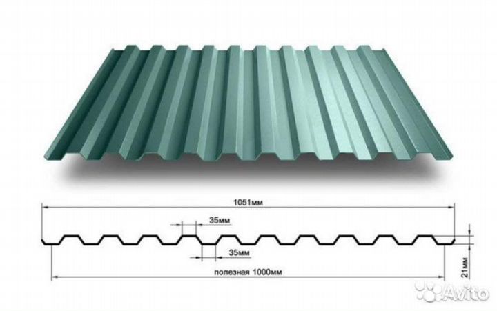 Профлист С21