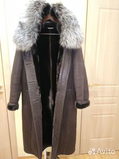 Дубленка женская зимняя 50 52. Возможен торг