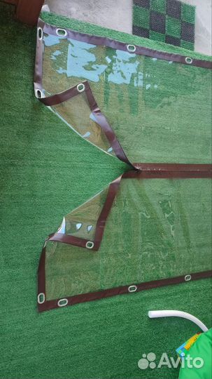 Мягкие окна для террас бу