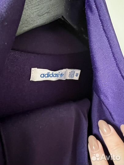 Спортивный костюм adidas фиолетовый, 40 р-р