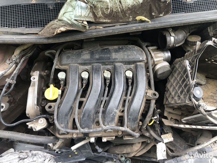 Двигатель 1.6 K4M839 Рено Меган 3