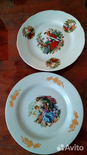 Тарелка большая керамическая