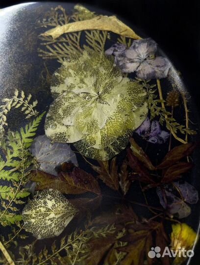 Поднос из эпоксидной смолы