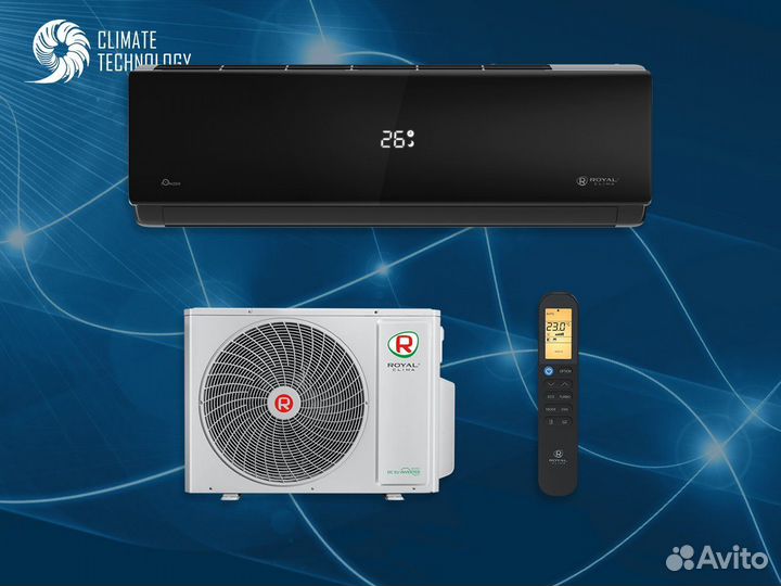 Сплит система royal clima с монтажом