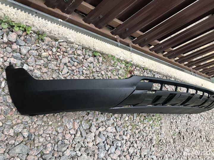 Юбка переднего бампера Volvo XC40 2017+