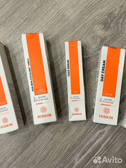 Набор уходовой косметики hiskin