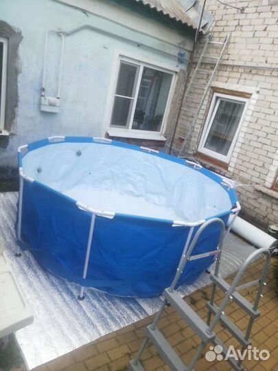 Каркасный бассейн 305 100 бу