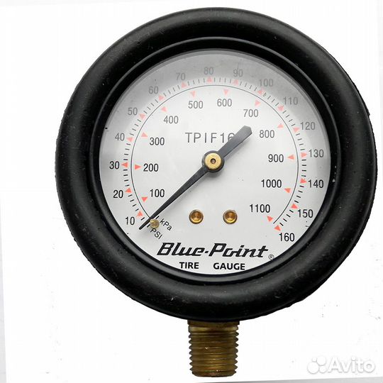 Манометр Blue-point 0-160PSI (0-1100kPa) для устро