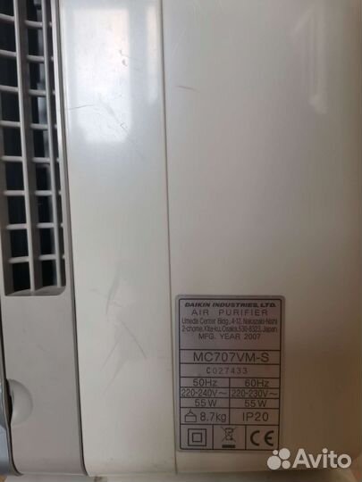 Очиститель воздуха Daikin