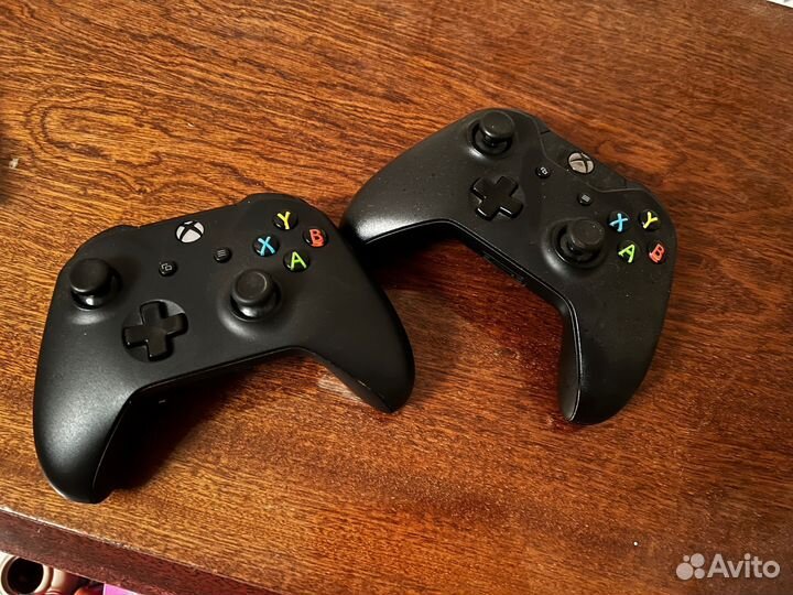 Xbox One s 2 геймпада 1tb