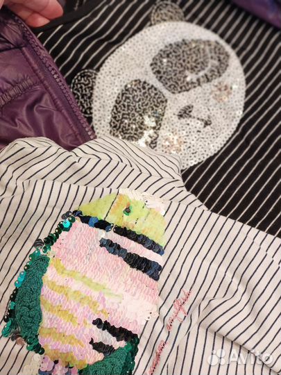 Вещи пакетом для девочки 98 104