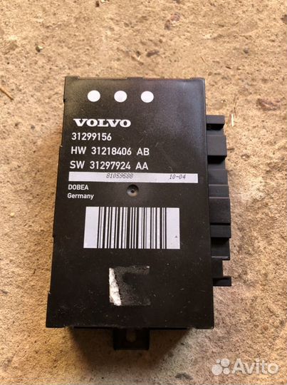 Блок управления крышкой багажника Volvo XC60 1-e п