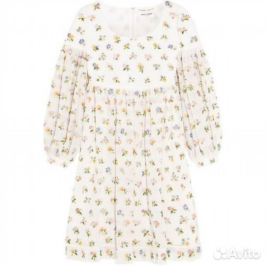 Платье шёлковое. Saint Laurent оригинал