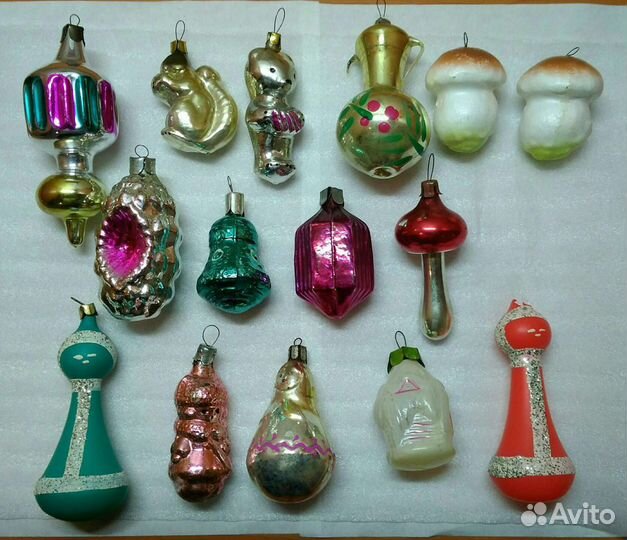 Елочные игрушки фигурки
