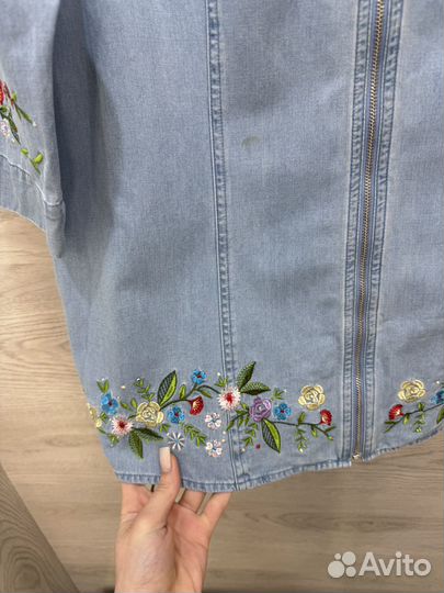 Костюм 46 лето джинсовый