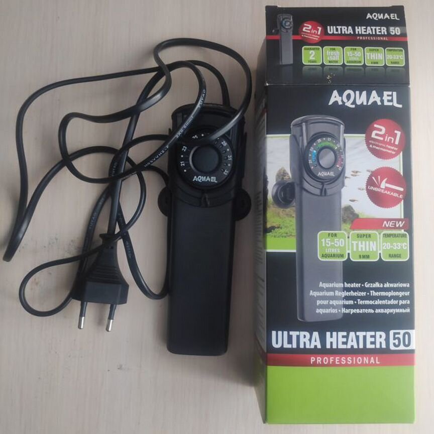 Продам аквариумный нагреватель aquael ultra heater