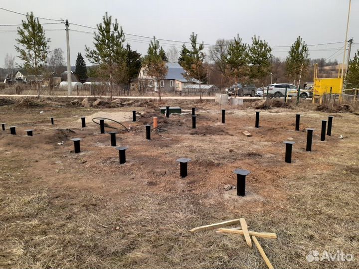 Фундамент под ключ. Винтовые сваи от производителя