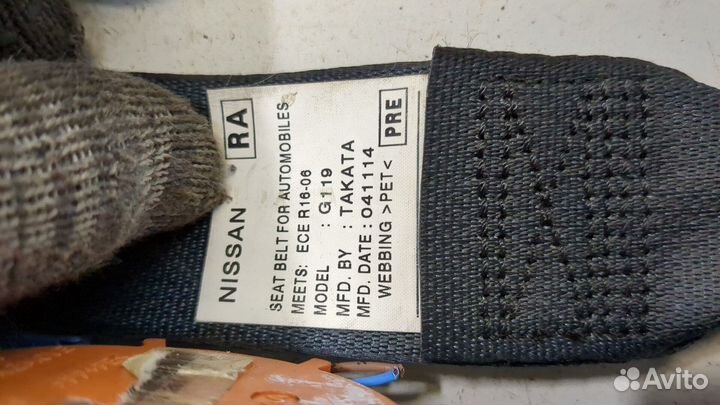 Ремень безопасности левый передний Nissan Qashqai, 2014