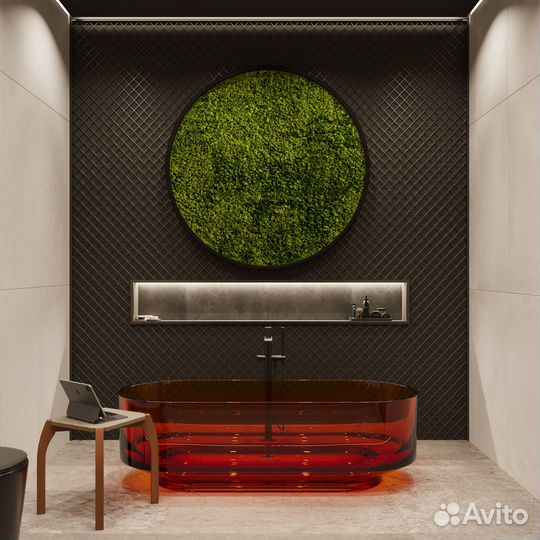 Табурет-столик журнальный приставной из дерева 2в1