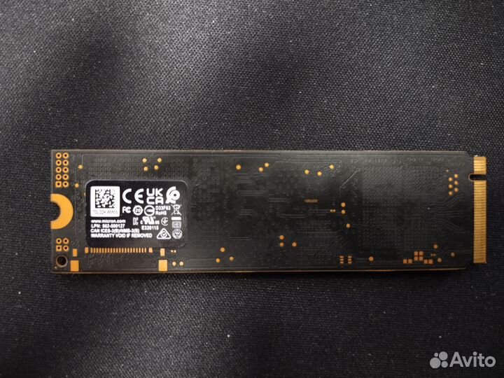 SSD M2 Micron 3400 PCI-E Gen 4.0x4 512Гб