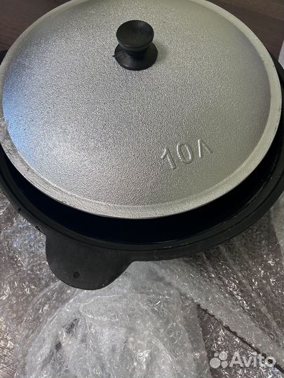 Казан чугунный новый