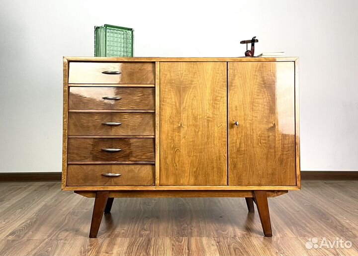 Винтажная тумба-комод mid century modern