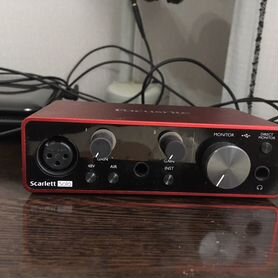 Звуковая карта focusrite scarlett solo 3rd gen