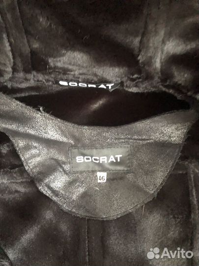 Куртка дубленка новая 44-46