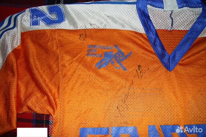 Свитер хк Спартак Кубок Шпенглера 1989 Коротков К