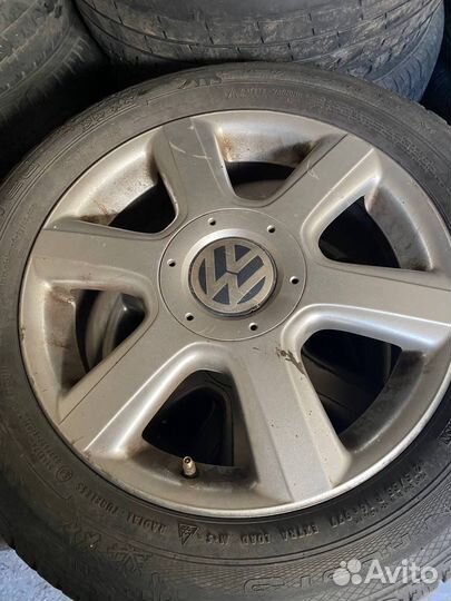 Оригинальные литые диски volkswagen r16