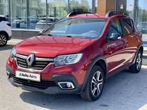 Renault Sandero Stepway 1.6 CVT, 2019, 55 000 км, с пробегом, цена 1 341 000 руб.