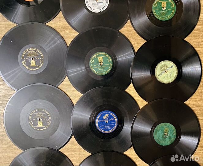 Пластинки для патефона винтаж СССР