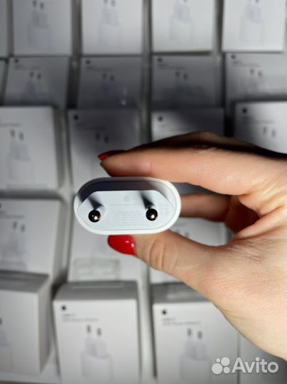 Блок Адаптер 20W на iPhone быстрая зарядка Apple