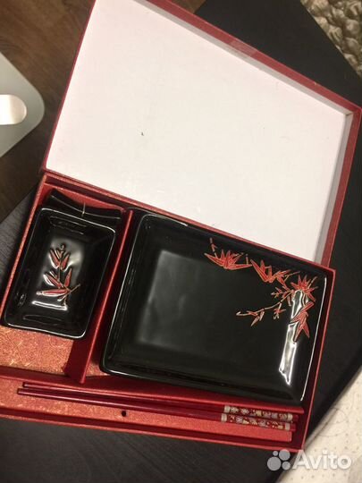 Наборы посуды для суши/роллов в коробках новые